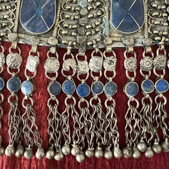 *Vintage* Middle Eastern Lapis Chocker - Picture 6 of 12